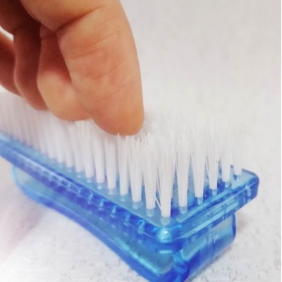 cheap small plastic nail beauty manicure tool cleaning brush