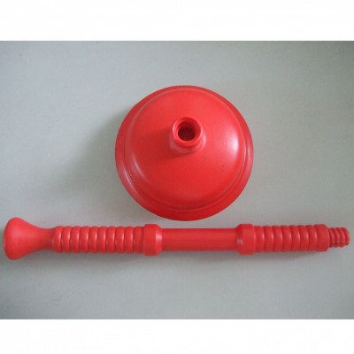 colors plastic toilet plunger with long handle