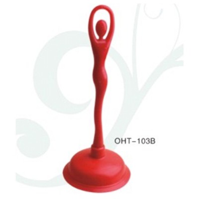 household plastic toilet plunger