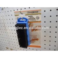 Plastic nail cleaning brush