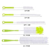 Nylon Baby Feeding Water Bottle Cleaning Brush Set