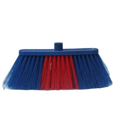 strong colorful plastic indoor cleaning broom